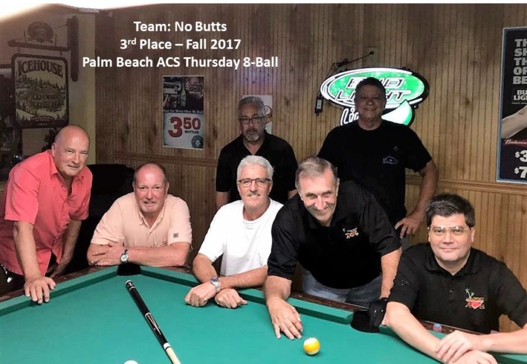 Team No Butts 3 July 2014 - PALM BEACH ACS LEAGUE