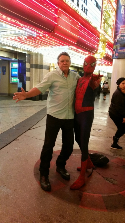 Al Cashwell & Spiderman               